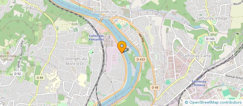 localisation de l'entreprise DECOCK IMMOBILIER  COLLONGES-AU-MONT-D'OR