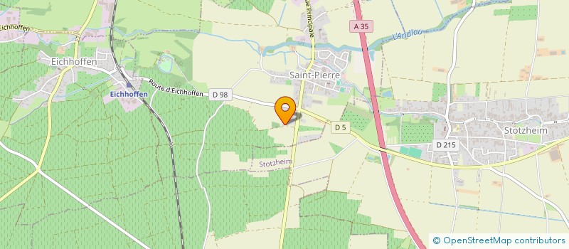 localisation de l'entreprise DECOCUIR  BARR