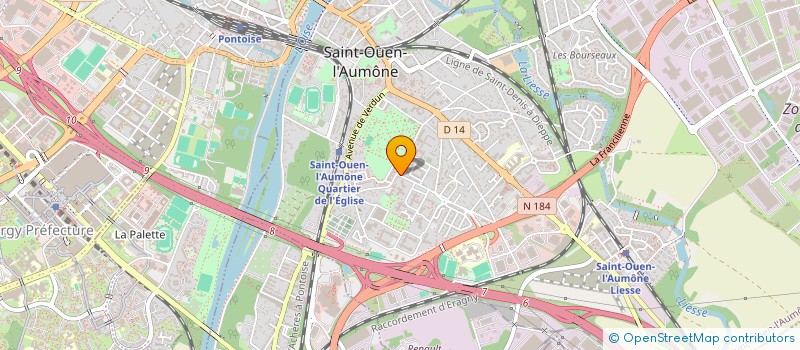 localisation de l'entreprise DECODALLE  SAINT-OUEN-L'AUMONE