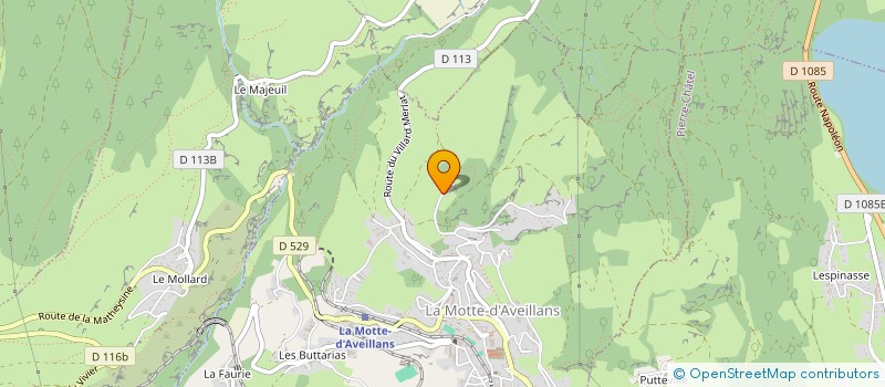 localisation de l'entreprise DECODE AND HEAL  LA MOTTE-D'AVEILLANS