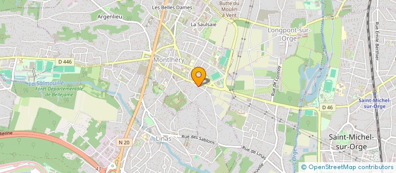 localisation de l'entreprise DECODE & CAFE  MONTLHERY