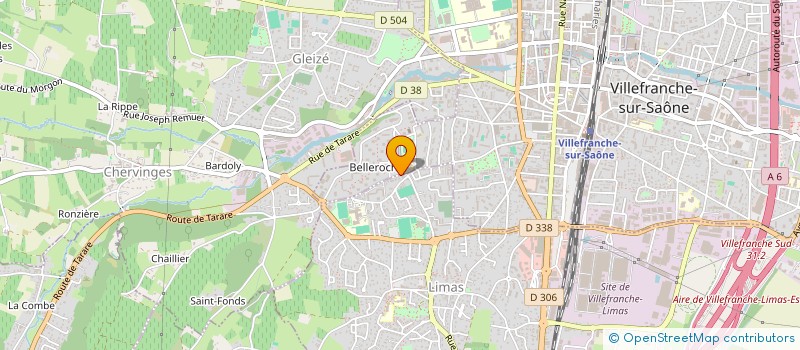 localisation de l'entreprise DECODESSINE à VILLEFRANCHE-SUR-SAONE