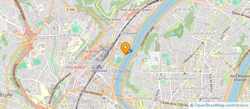 localisation de l'entreprise DECOFAB IMMOBILIER  LYON