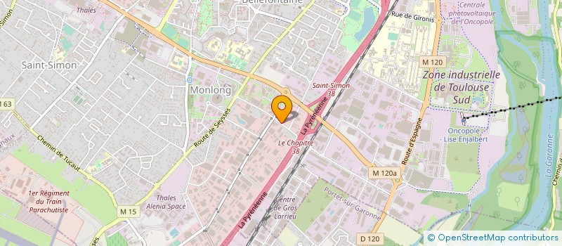 localisation de l'entreprise DECOFORMES à TOULOUSE