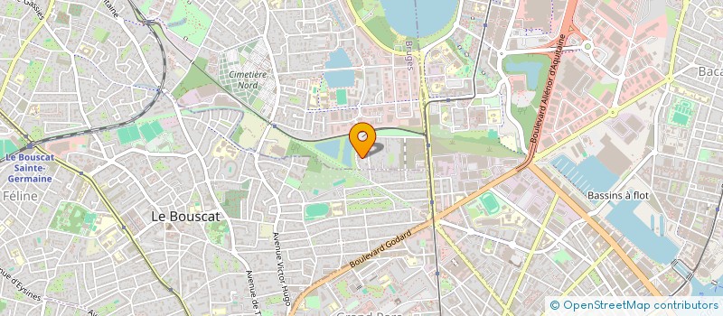 localisation de l'entreprise DECOGROUP à BRUGES