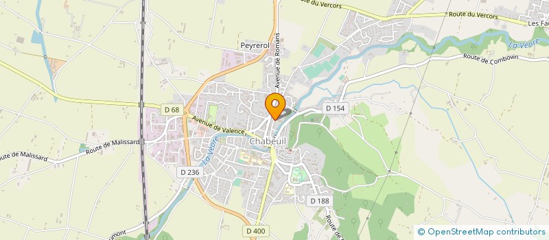 localisation de l'entreprise DECOHCUT à CHABEUIL