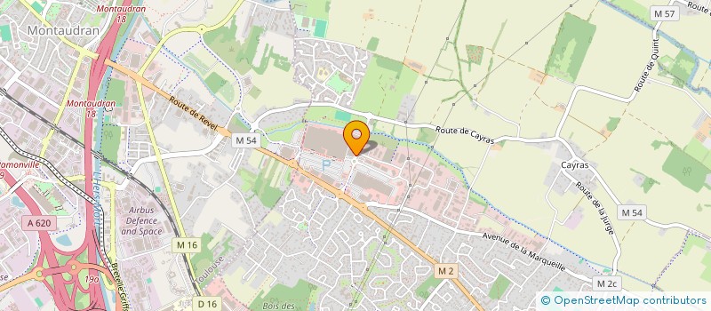 localisation de l'entreprise DECOKADO  ST ORENS DE GAMEVILLE