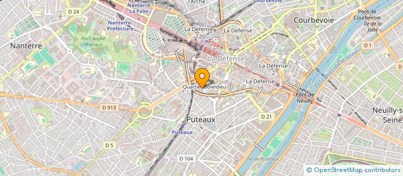 localisation de l'entreprise DECOLAB DESIGN  PUTEAUX