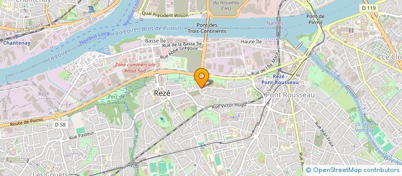 localisation de l'entreprise DECOLL' TON JOB  REZE