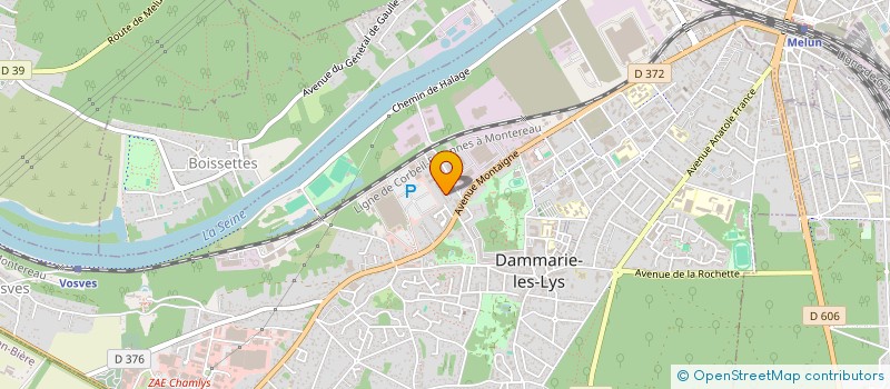 localisation de l'entreprise DECOLLAGE EXPERTISE COMPTABLE à DAMMARIE-LES-LYS