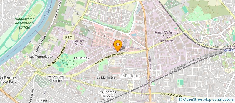localisation de l'entreprise DECOLLETAGE DES ACIERS MATRICES à SARTROUVILLE