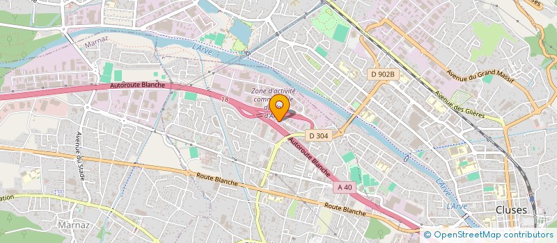 localisation de l'entreprise DECOLLETAGE DES PINS à SCIONZIER