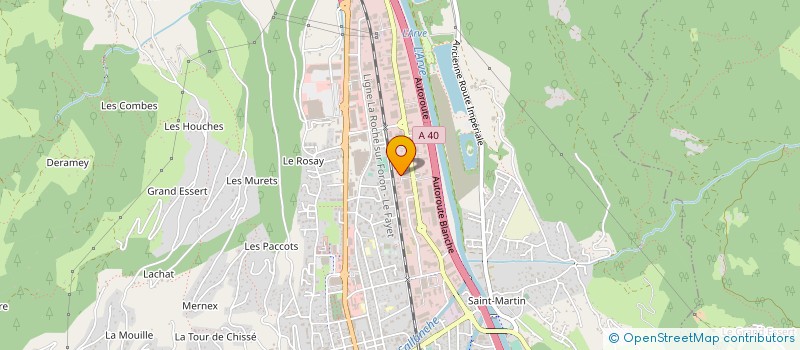localisation de l'entreprise DECOLLETAGE SERVICE à SALLANCHES