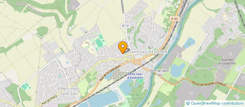 localisation de l'entreprise DECOLLETAGE SERVICE OISE à SAINT-LEU-D'ESSERENT