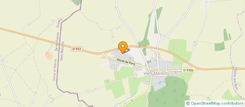 localisation de l'entreprise DECOLLETAGE SUR METAUX ETS MARIO à VIELS-MAISONS