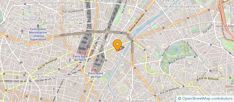 localisation de l'entreprise DECOLUX  PARIS