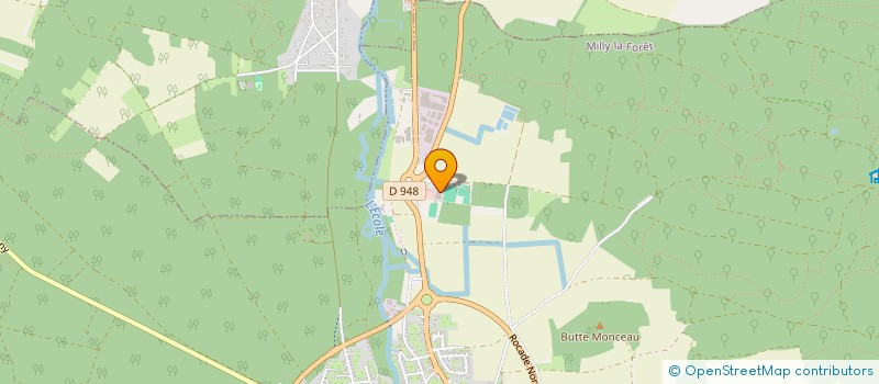 localisation de l'entreprise DECOLUX BAT à MILLY-LA-FORET