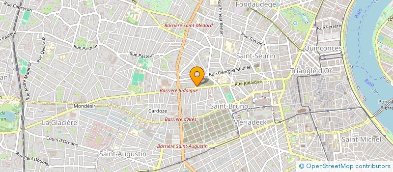 localisation de l'entreprise DECOLUX-CONCEPT à BORDEAUX