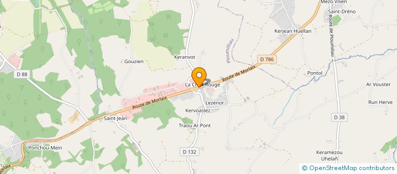 localisation de l'entreprise DECOM'INVEST  PLOUMILLIAU