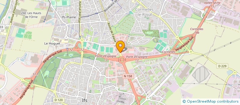localisation de l'entreprise DECOMAG FRANCE à IFS