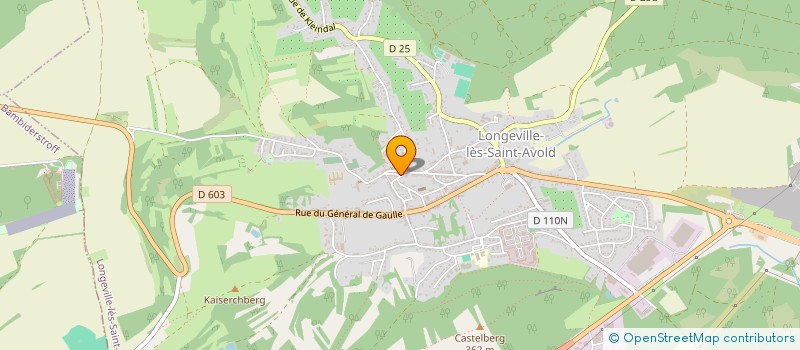 localisation de l'entreprise DECOMALINPRO.COM à LONGEVILLE-LES-SAINT-AVOLD