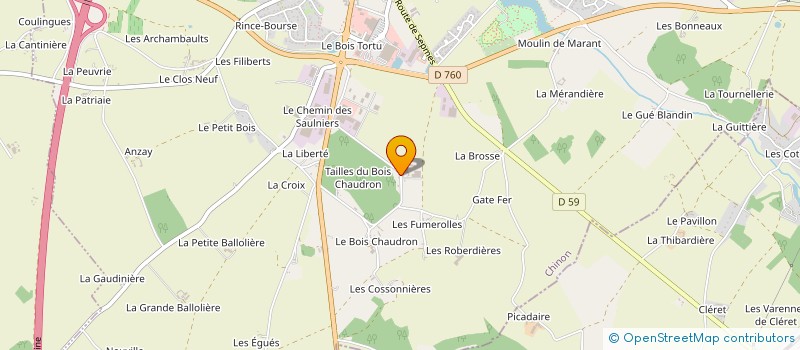 localisation de l'entreprise DECOMATIC à SAINTE-MAURE-DE-TOURAINE