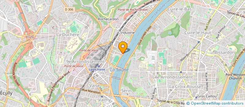 localisation de l'entreprise DECOMETAL EQUIPEMENT  LYON