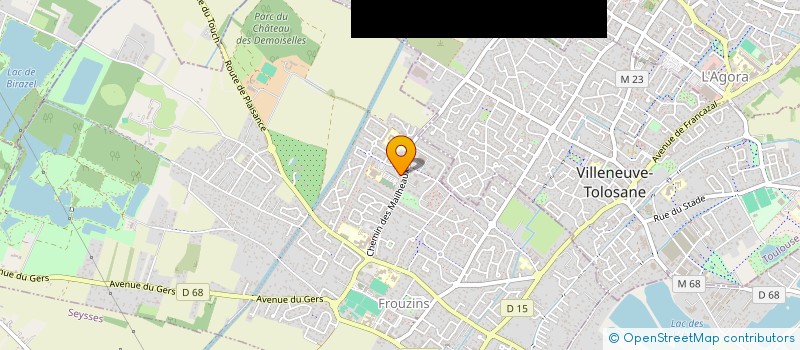 localisation de l'entreprise DECONAIL'S  FROUZINS