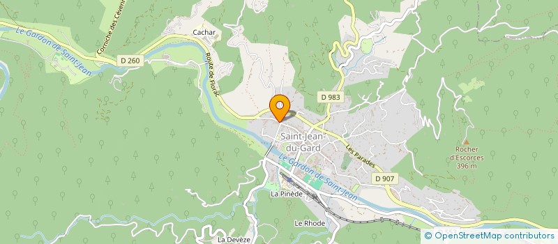 localisation de l'entreprise DECONCERT  SAINT-JEAN-DU-GARD