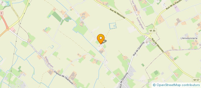 localisation de l'entreprise DECONINCK FRERES à FRELINGHIEN
