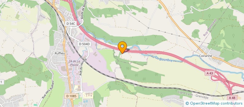 localisation de l'entreprise DECONSTRUCTION AUTOS VILLETON  NIVOLAS-VERMELLE