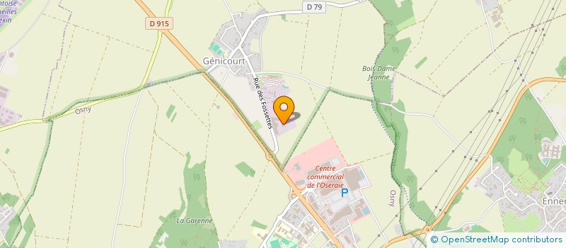 localisation de l'entreprise DECOPARC ET PAYSAGES  GENICOURT