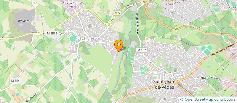 localisation de l'entreprise DECOPARIS à LAVERUNE