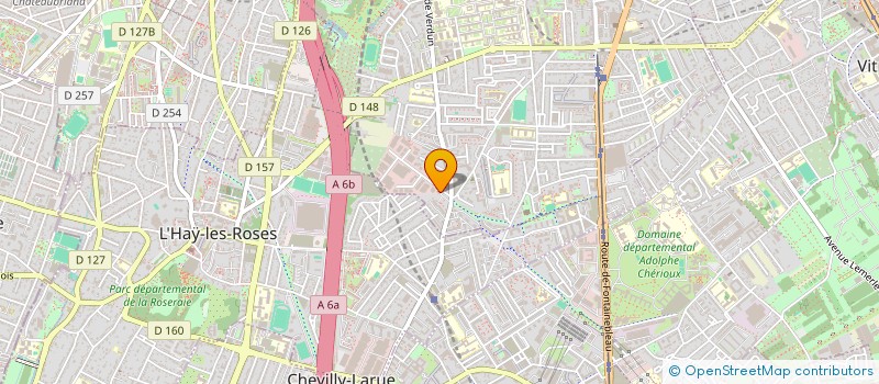 localisation de l'entreprise DECOPEINTURE à VILLEJUIF