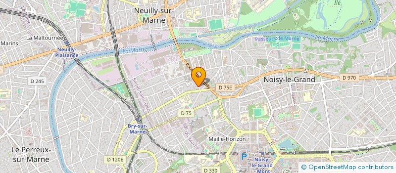 localisation de l'entreprise DECOPLACO à NOISY-LE-GRAND