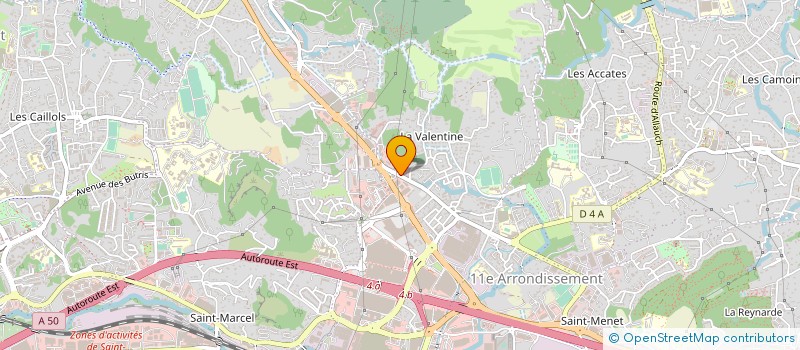 localisation de l'entreprise DECOPLUS à MARSEILLE