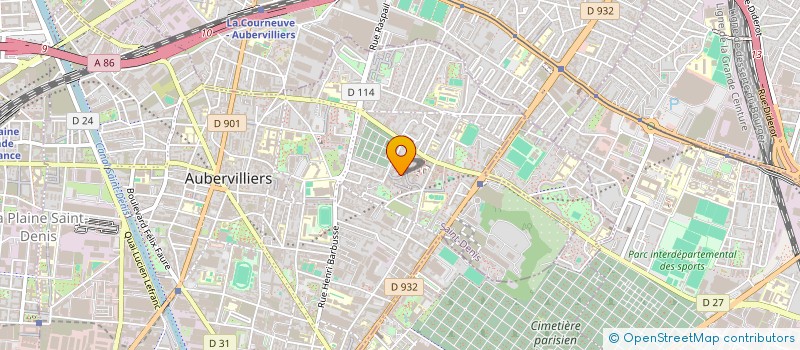 localisation de l'entreprise DECOPOL à SAINT-DENIS