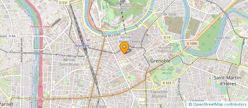 localisation de l'entreprise DECOPRINT  GRENOBLE