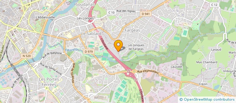 localisation de l'entreprise DECOPRO 87 à PANAZOL