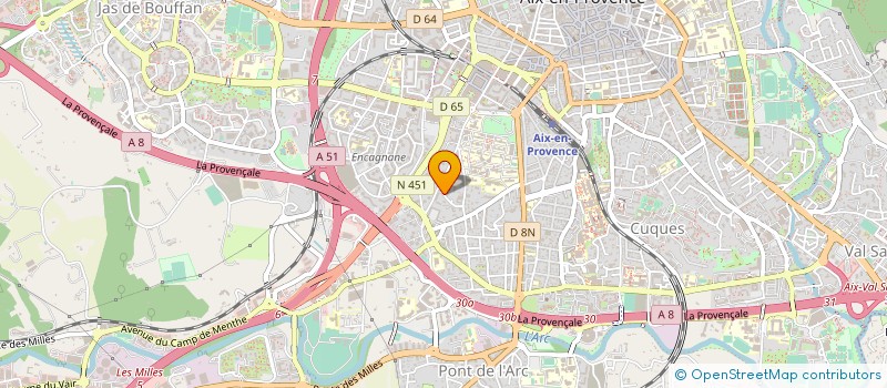 localisation de l'entreprise DECOPUBAIX à AIX-EN-PROVENCE