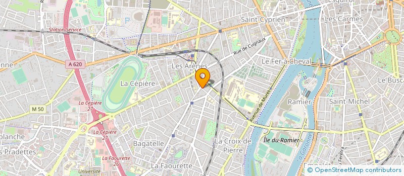 localisation de l'entreprise DECOR 2000 à TOULOUSE
