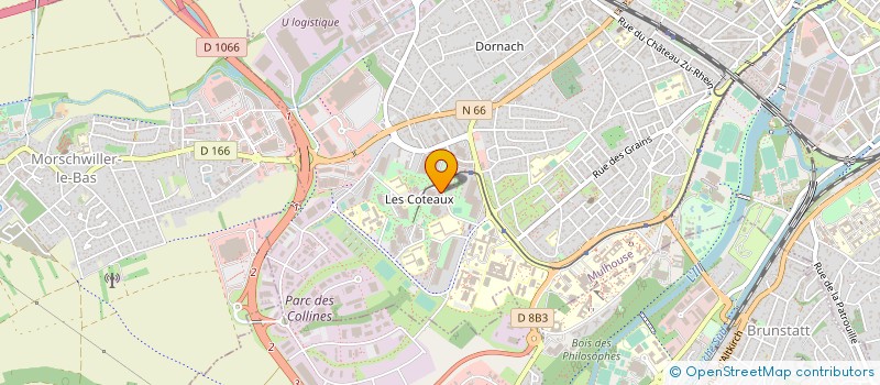 localisation de l'entreprise DECOR  MULHOUSE