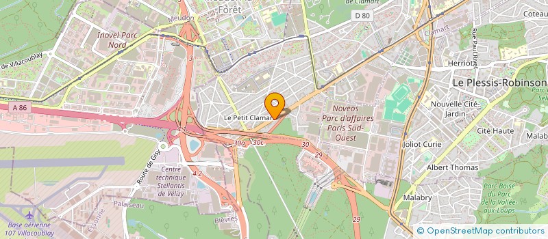 localisation de l'entreprise DECOR A 9 à CLAMART