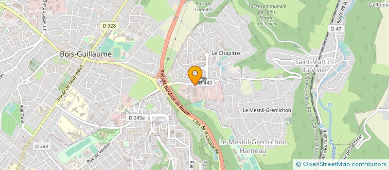 localisation de l'entreprise DECOR ALLIANCE  BIHOREL