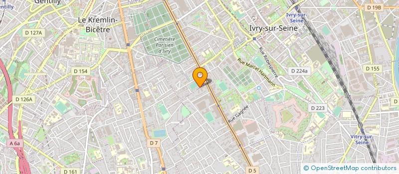 localisation de l'entreprise DECOR CHERIF  IVRY-SUR-SEINE