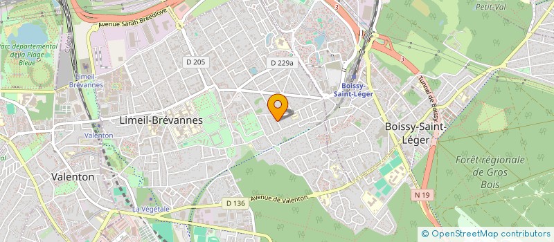 localisation de l'entreprise DECOR CUISINES à LIMEIL-BREVANNES