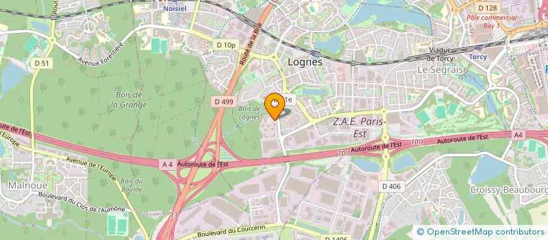 localisation de l'entreprise DECOR ET HARMONIE à LOGNES