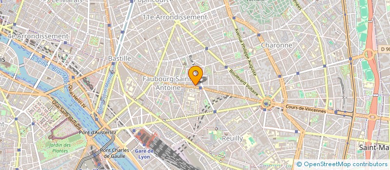 localisation de l'entreprise DECOR ET TRADITION  PARIS 11