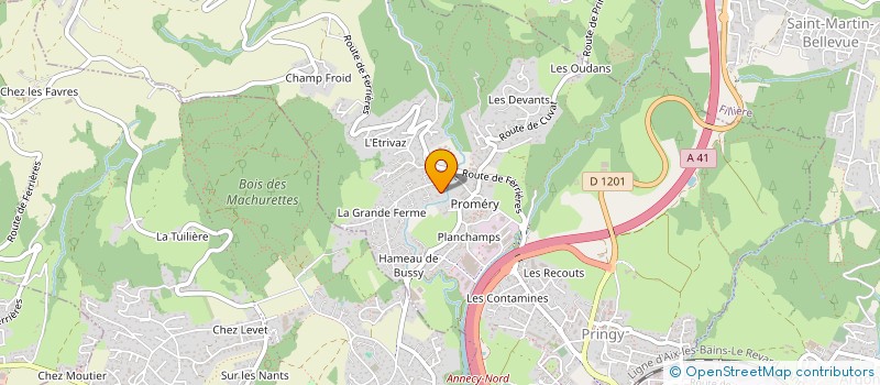 localisation de l'entreprise DECOR EXPANSION à ANNECY