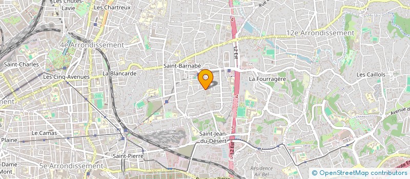 localisation de l'entreprise DECOR HOM à MARSEILLE